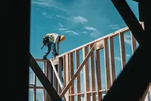 construction d'une maison en bois